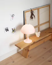 Prenosná lampa Panthella 250, opal pale rose
