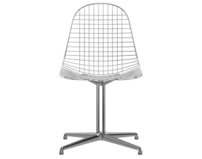 Stolička Eames DKL, chrome