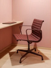 Kancelárska stolička Aluminium EA 108, dark red/dark bordeaux