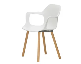 Stolička HAL Armchair Wood, cotton white