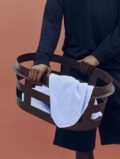 Kôš Basket Small, bordeaux