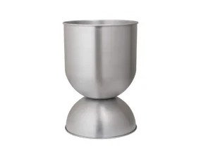 Kvetináč Hourglass Medium, aluminium