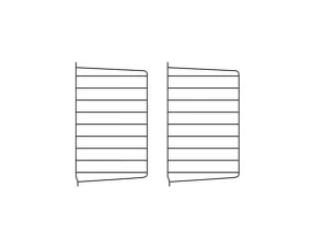 Nástenný panel String Wall 50 x 30, 2 ks, dark brown