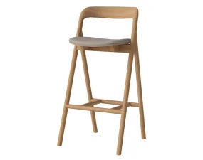 Barová stolička Fenri 75 cm Oiled Oak, sand