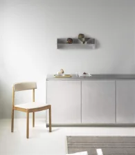Polica Alu, 80 cm aluminum