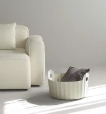 Úložný kôš Colu, cream