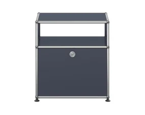 Nočný stolík USM Haller M55, anthracite