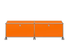 Komoda na kolieskach USM Haller M61, pure orange