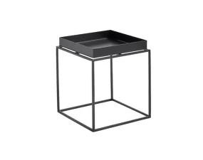 Stolík Tray Table 30x30, black