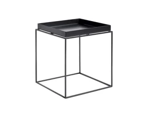 Stolík Tray Table 40x40, black