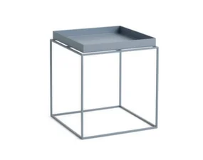 Stolík Tray Table 40x40, pigeon blue