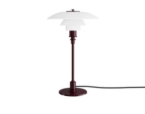 Stolná lampa PH 3/2, glossy burgundy