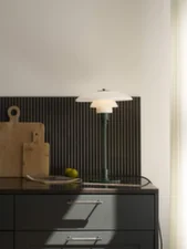 Stolná lampa PH 3/2, glossy dark green