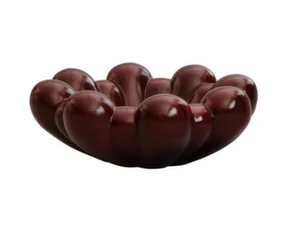 Misa Bloom Tray Big, maroon