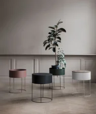 Truhlík na rastliny Plant Box Round, cashmere