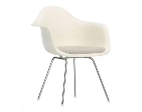Stolička Eames DAX, polstrovaný sedák