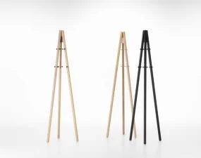 Vešiak Kiila Coat Stand, clear/white
