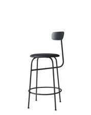 Barová stolička Afteroom Counter Chair, black leather
