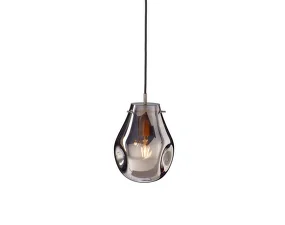 Závesná lampa Soap small, silver