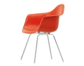 Stolička Eames DAX, poppy red