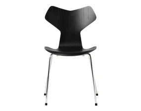 Stolička Grand Prix™, black / chrom