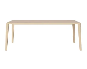 Jedálenský stôl Graceful 95x200, white oiled oak