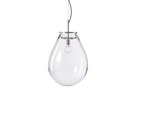 Závesná lampa Tim medium, silver