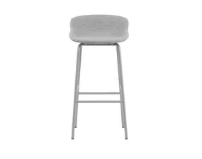 Celočalúnená barová stolička Hyg Barstool 75, grey/synergy