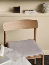 Stolička Betty TK3, oak / Cognac Aniline Leather
