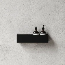Kúpeľňová polička Bath Shelf 40, black