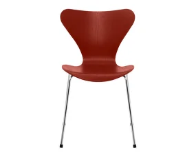 Stolička Series 7™, venetian red / chróm