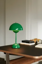 Prenosná lampička Flowerpot VP9, signal green