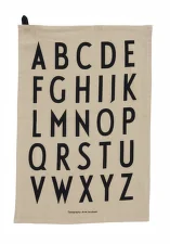 Kuchynská utierka Design Letters, sada 2 ks, beige