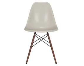 Stolička Eames DSW, pebble / dark maple