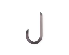 Vešiaky Curve Mini Hooks – set 2 ks, matt brown
