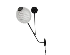 Nástenná lampa Satellite, black & white