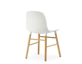 Stolička Form, white/oak