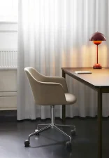 Stôl Drip HW60, bronzed / black laminate