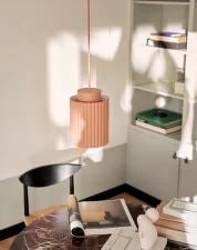 Závesná lampa Donna 18, blush