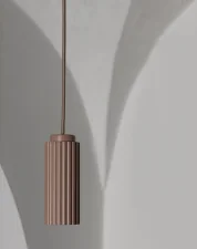 Závesná lampa Donna 7, blush