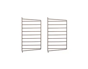 Nástenný panel String Wall 50 x 30, 2 ks, brown
