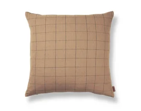Vankúš Brown Cotton Grid