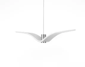 Závesné svietidlo Night Birds Pendent PC962, opal