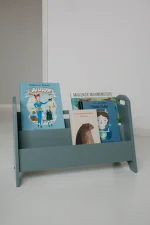 Detská knihovna Book Holder, olive green