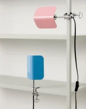 Lampa Apex Clip, pastel blue
