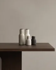 Mlynčeky na soľ a čierne korenie Bottle Small set 2ks, ash / carbon