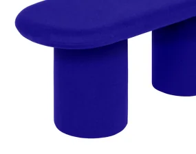 Čalúnená lavica Rull, blueberry pie wool