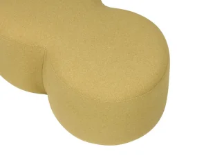 Pouf Umbo, yellow pear