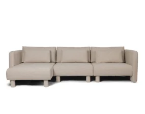 Modulárna pohovka Dase Armrest End Right Modul, Soft Bouclé natural