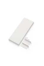 Polica New Works Standard Shelf Kit, white/white